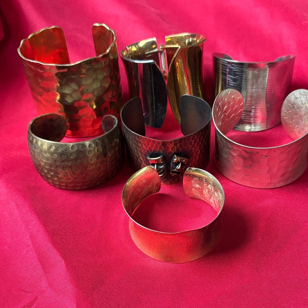 Set of Cuff Bracelets
